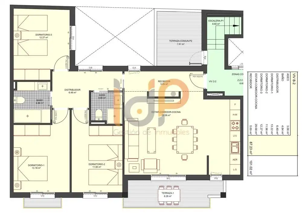 Piso con terraza en venta en Huércal-Overa, imagen 3