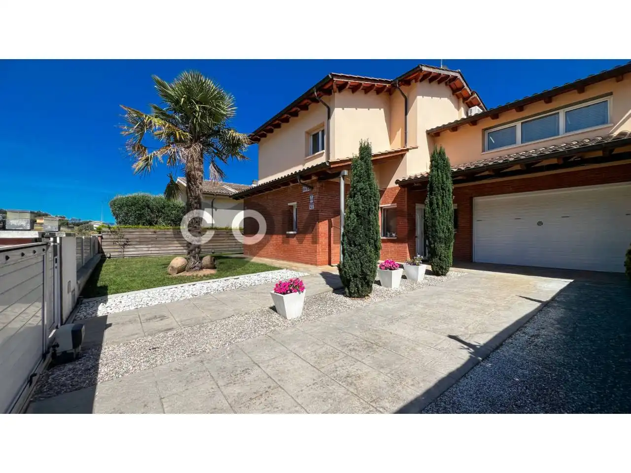 Exterior view of Houses for sale in Gurb  with Air Conditioner, Heating and Private garden