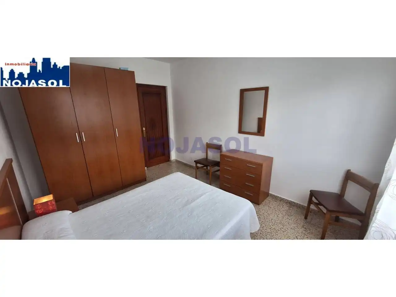Schlafzimmer von Einfamilien-Reihenhaus zur Miete in Noja mit Heizung, Privatgarten und Terrasse