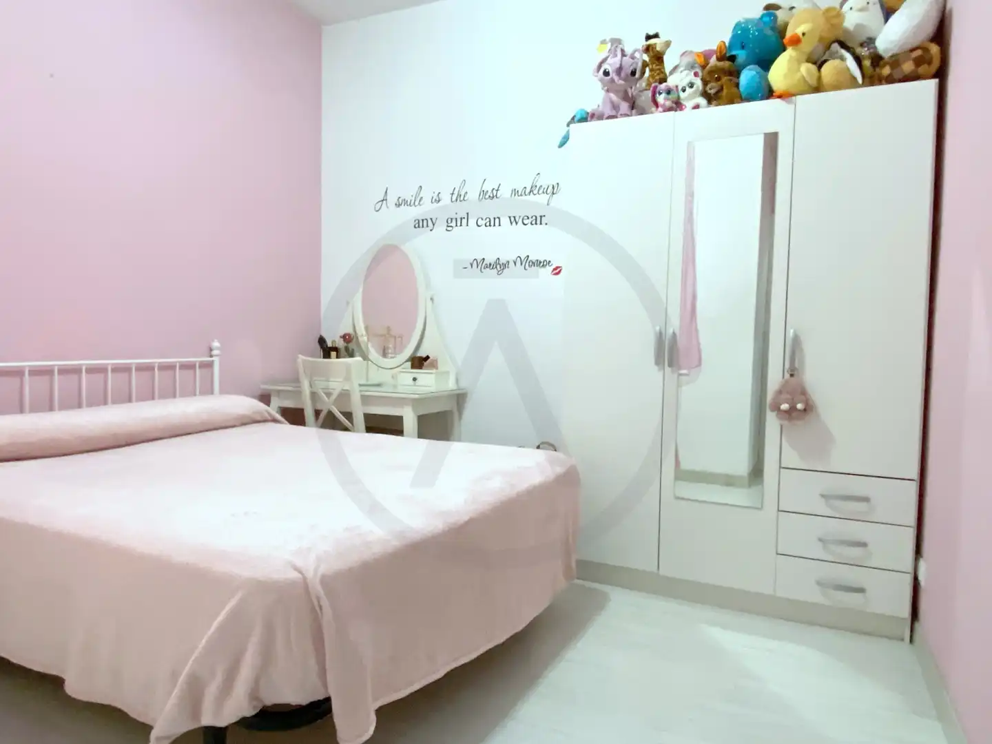 Bedroom of Flat for sale in Terrassa  with Heating, Parquet flooring and Terrace