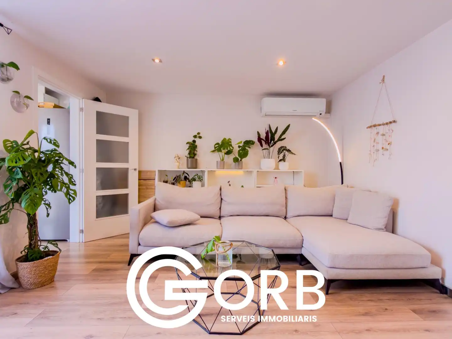 Sala de estar de Ático en venta en Mataró con Aire acondicionado, Calefacción y Terraza