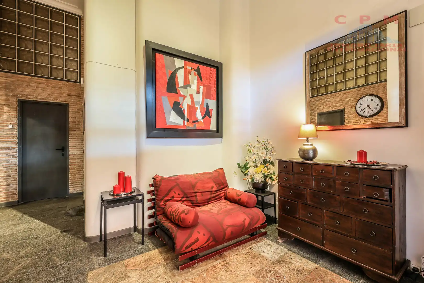 Wohnzimmer von Wohnung zur Miete in Madrid mit Klimaanlage, Heizung und Parkett