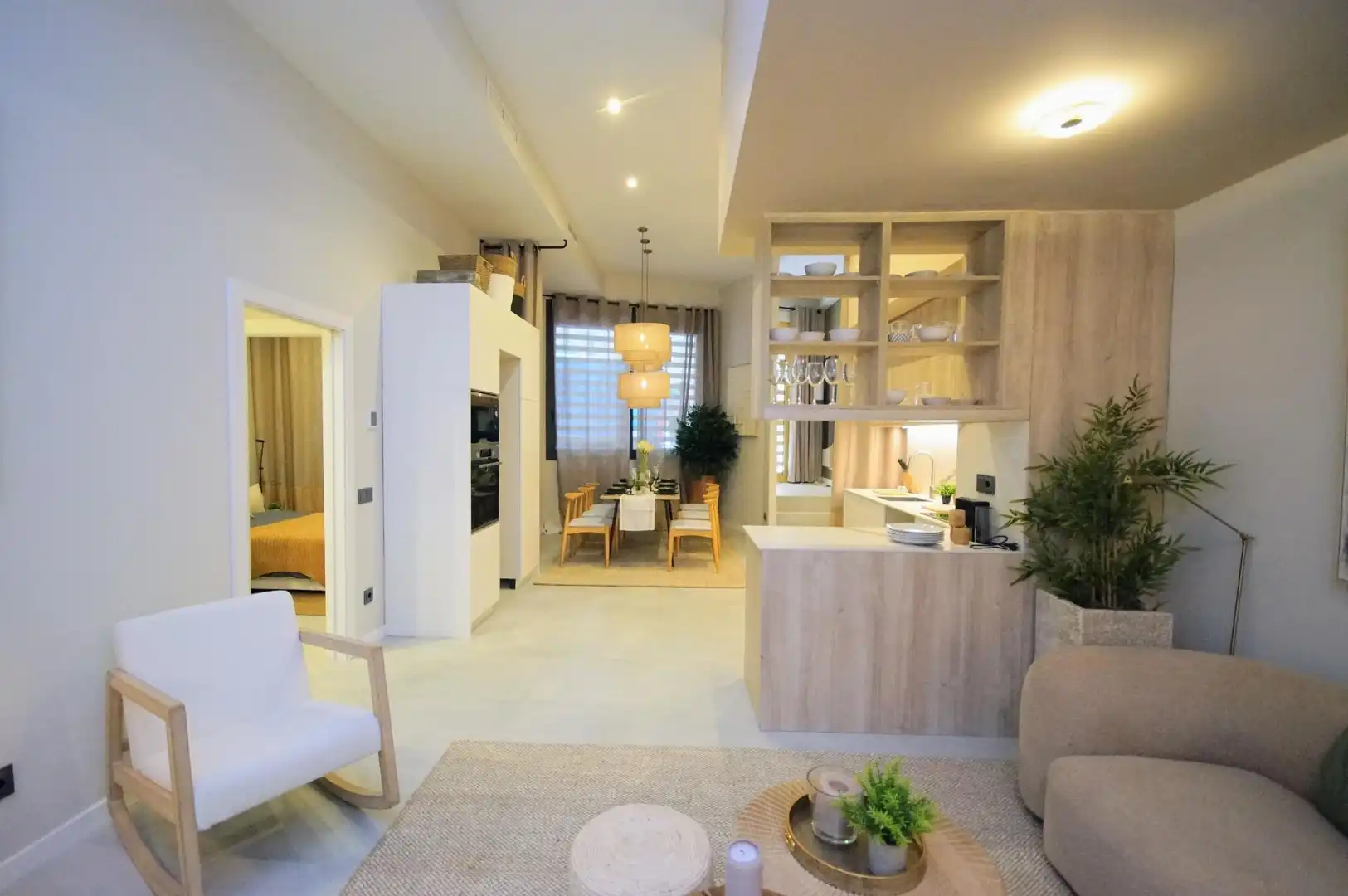 Sala de estar de Piso en venta en Barcelona con Aire acondicionado, Calefacción y Amueblado