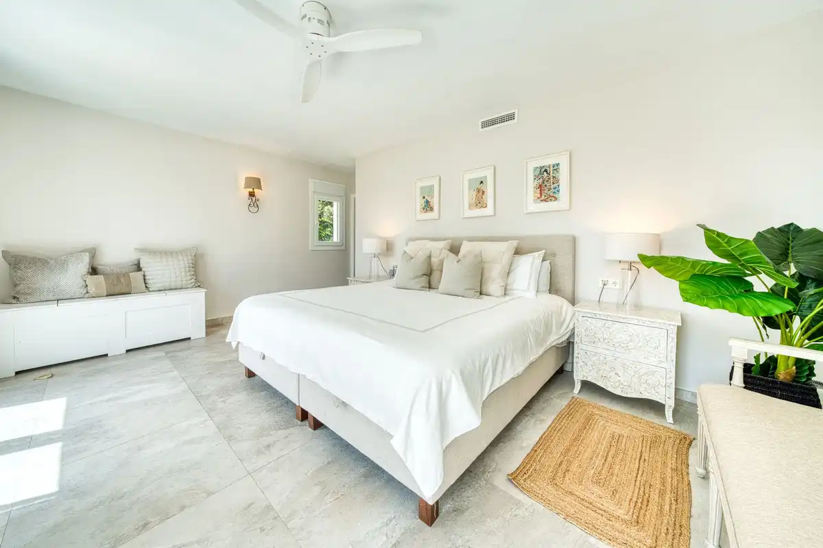Bedroom of Houses for sale in Marbella  with Air Conditioner, Private garden and Terrace