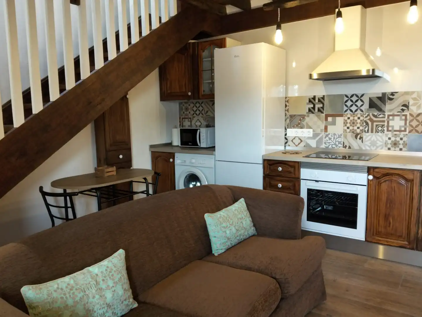 Kitchen of Houses for rent in Fasnia  with Terrace, Furnished and Oven