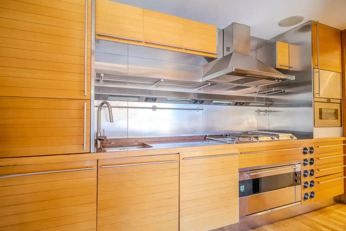 Kitchen of Attic for sale in Madrid  with Air Conditioner, Heating and Private garden