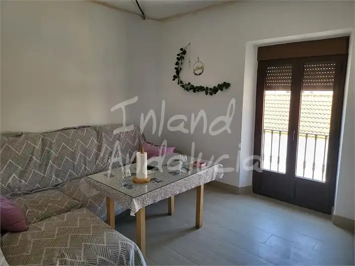 Sala de estar de Casa adosada en venta en Antequera