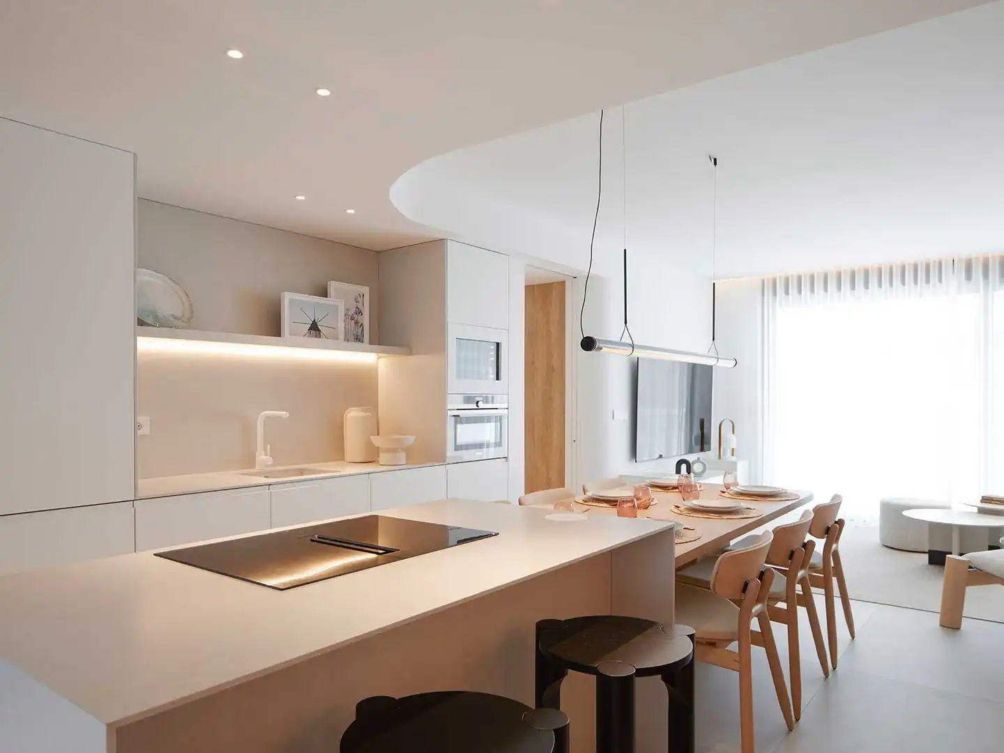 Cocina de Apartamento en venta en Cartagena con Calefacción y Piscina comunitaria