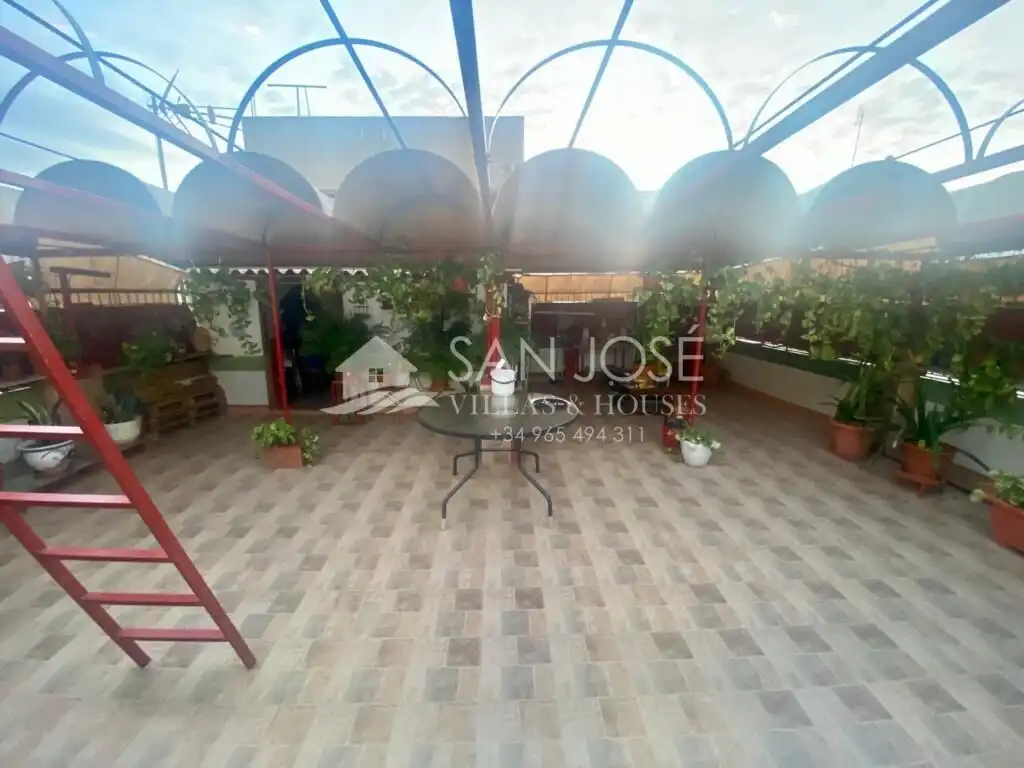 Terrace of Houses for sale in San Vicente del Raspeig / Sant Vicent del Raspeig  with Air Conditioner, Private garden and Terrace