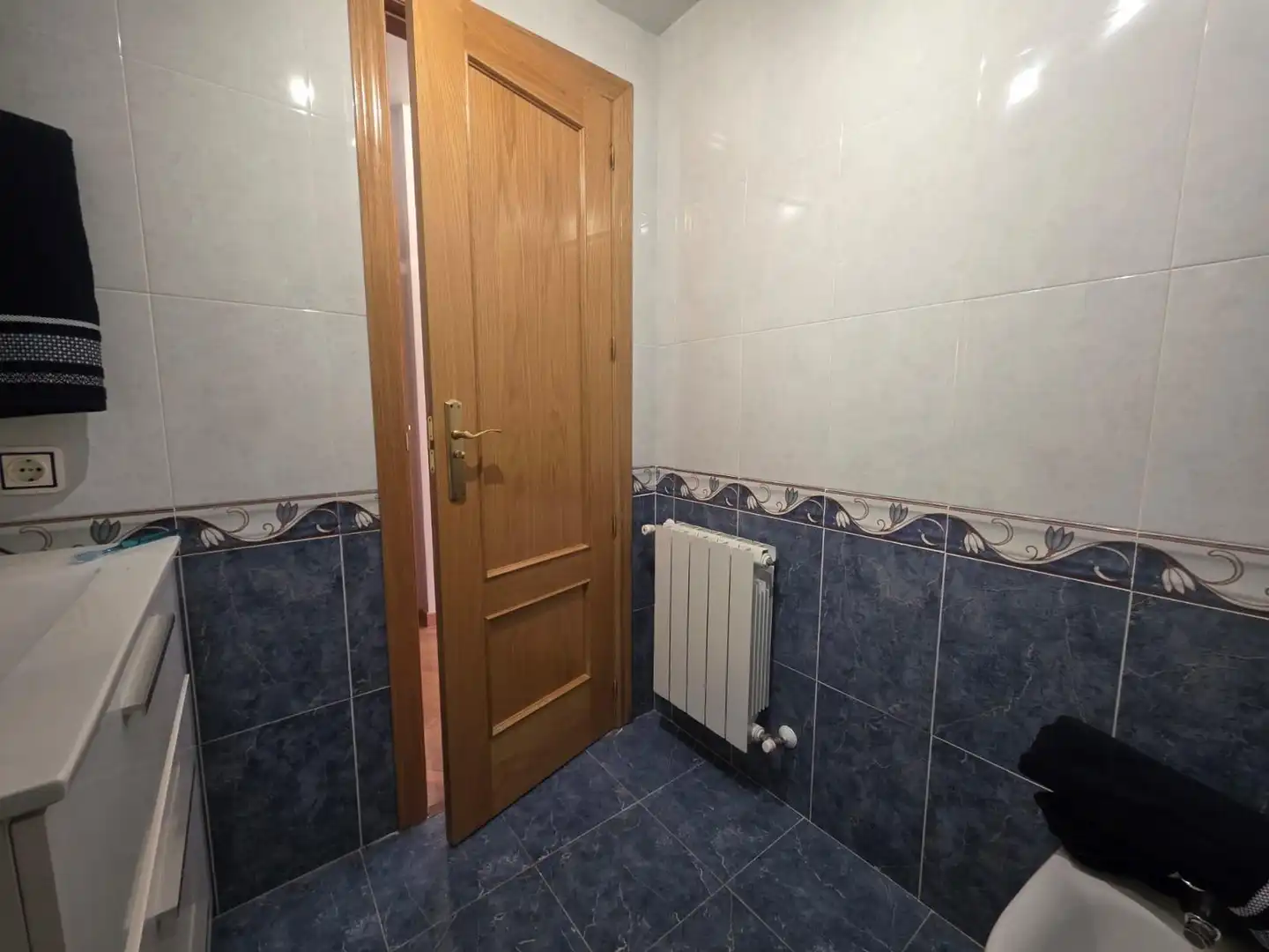 Badezimmer von Wohnung zur Miete in Ávila mit Heizung, Parkett und Terrasse