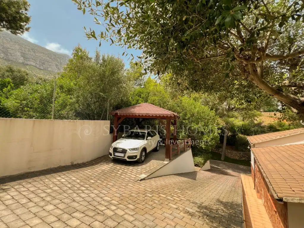 Exterior view of Houses for sale in Dénia  with Air Conditioner, Private garden and Terrace