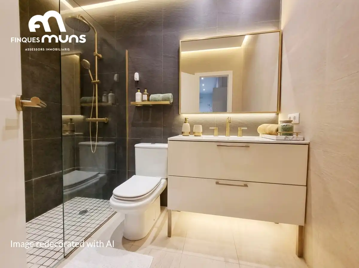 Baño de Piso en venta en Girona con Aire acondicionado, Calefacción y Jardín privado