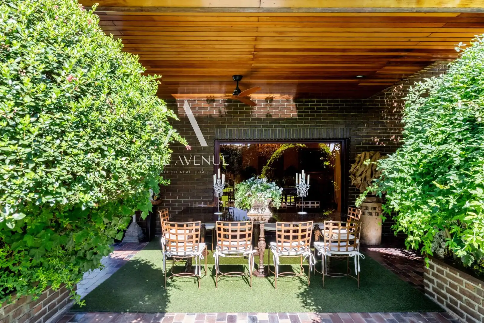 Terrassa de Casa o xalet en venda en Boadilla del Monte amb Calefacció, Jardí privat i Terrassa