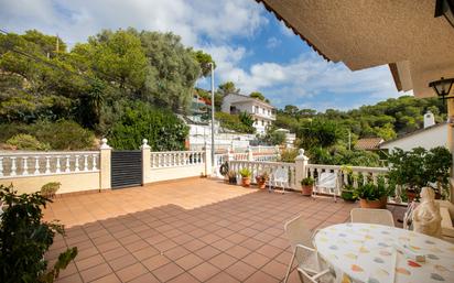 Terrassa de Casa o xalet en venda en Cubelles amb Terrassa, Piscina i Balcó