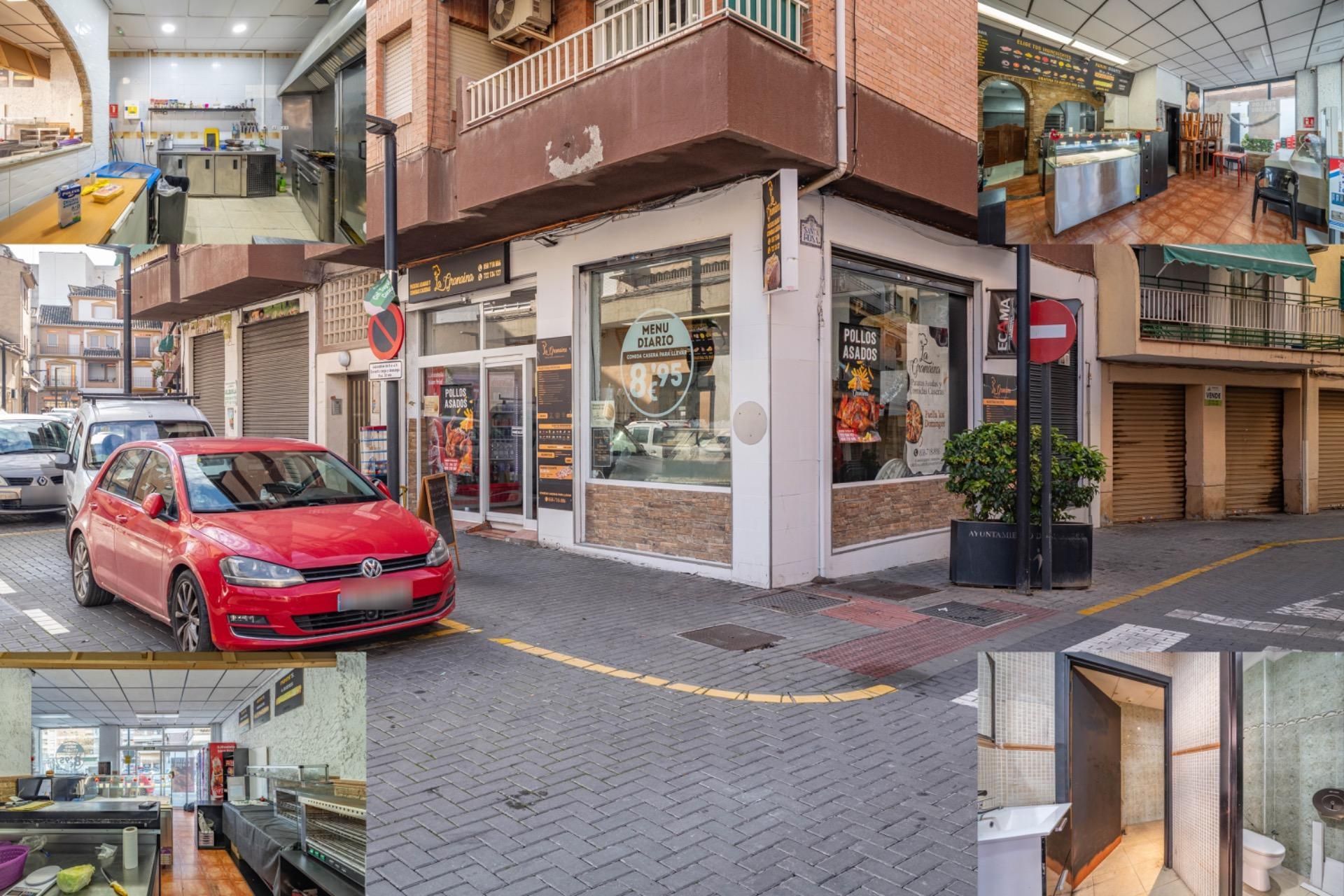 Vista exterior de Local en traspaso en Maracena con Amueblado