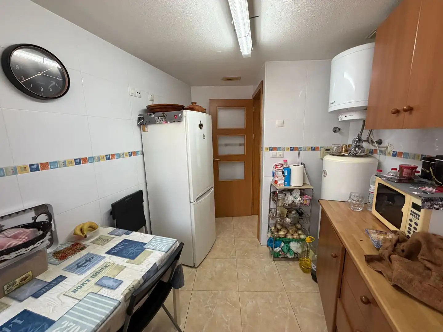 Kitchen of Flat for sale in Murcia  with Air Conditioner, Terrace and Furnished