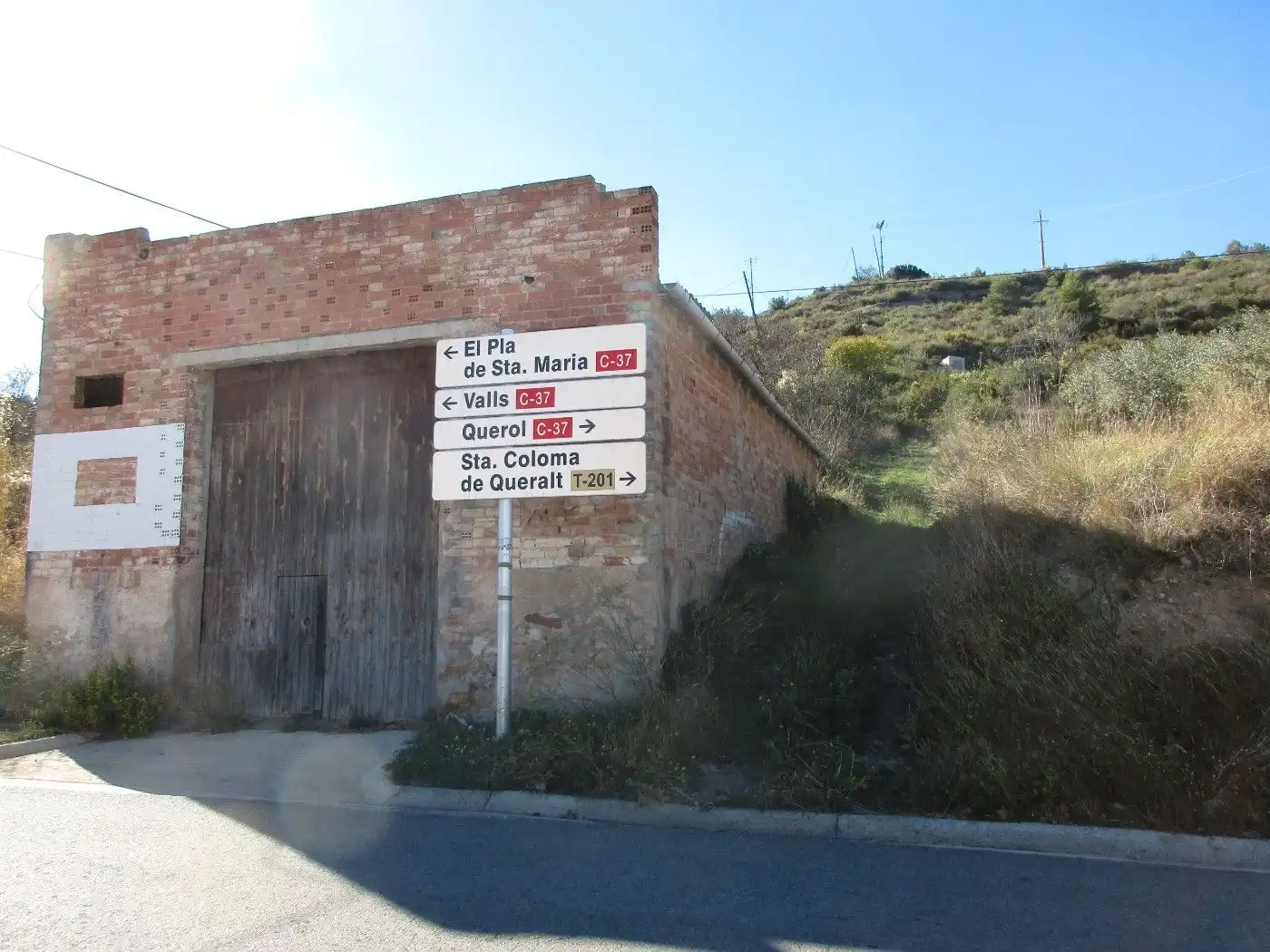 Vista exterior de Casa o chalet en venta en El Pont d'Armentera con Terraza