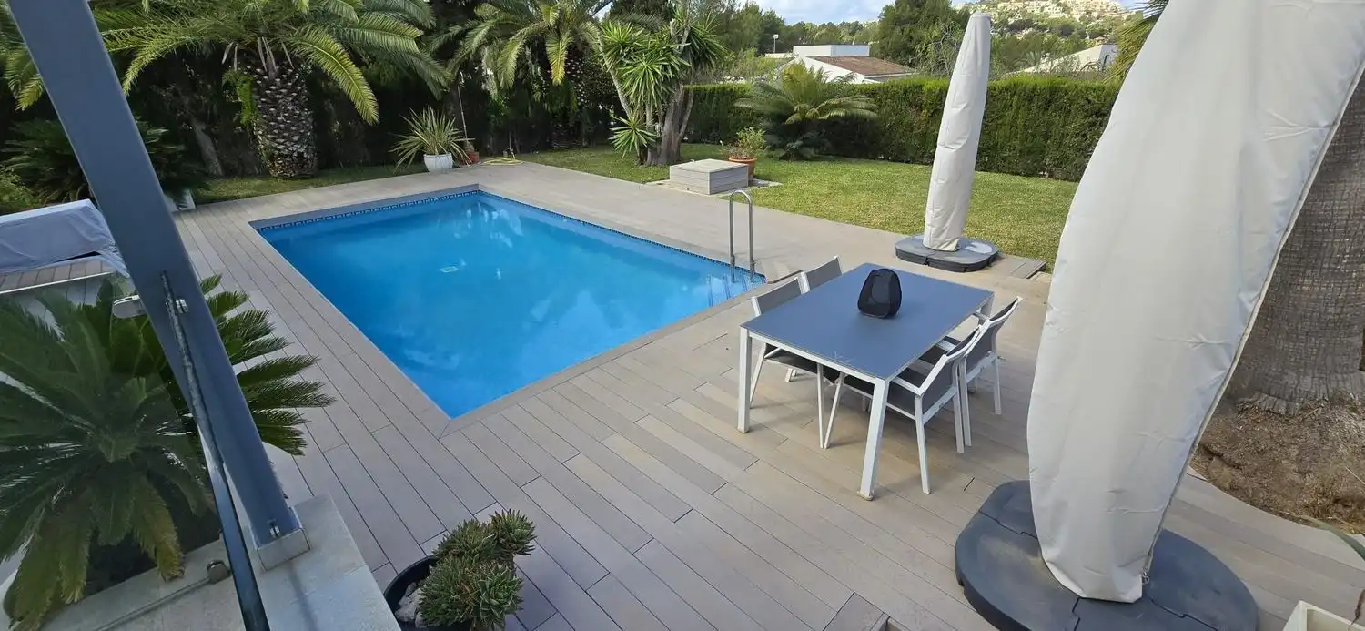 Terraza de Casa o chalet en venta en Calvià con Aire acondicionado, Calefacción y Jardín privado