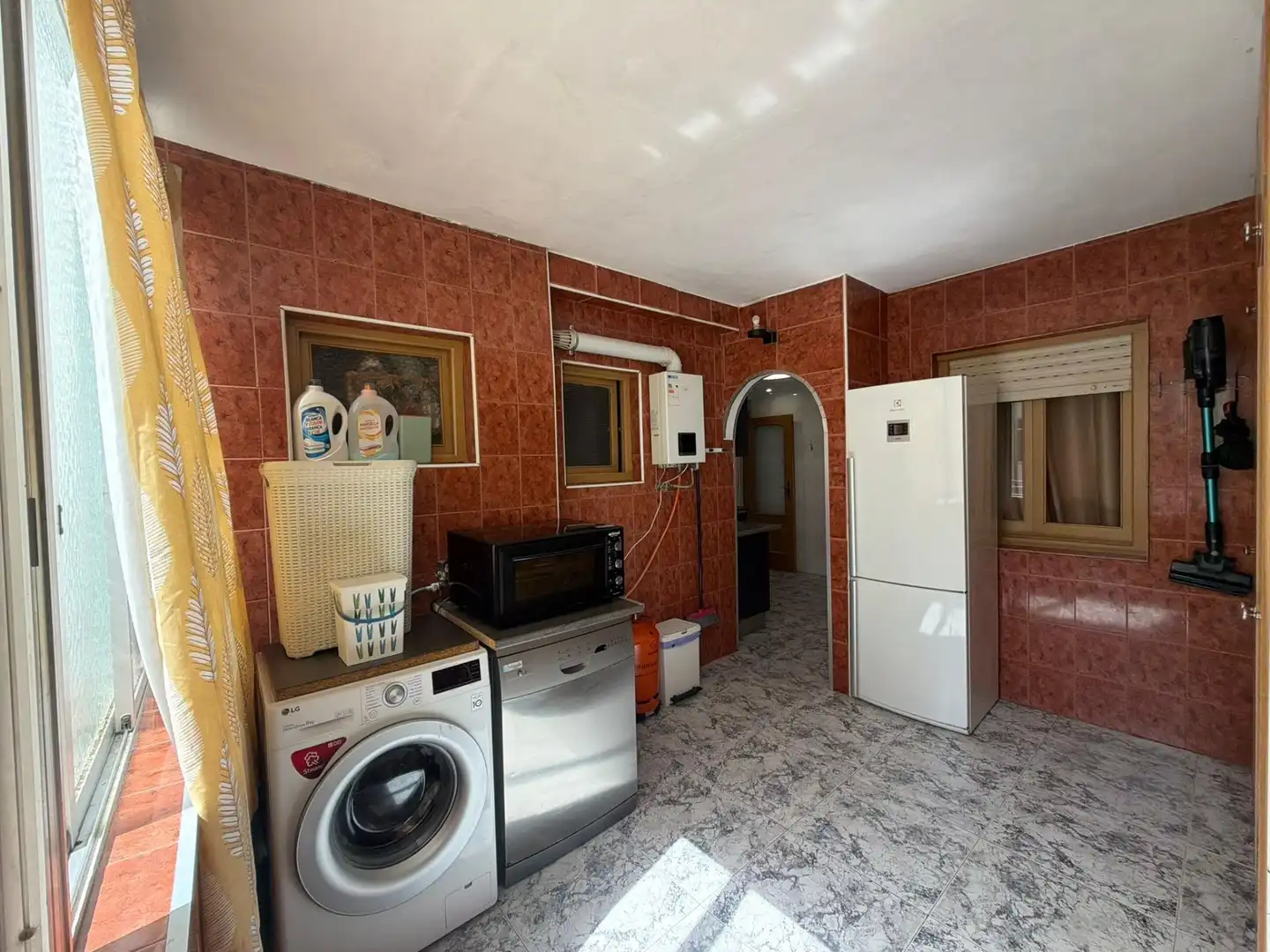 Cocina de Apartamento en venta en Almoradí con Terraza, Amueblado y Balcón