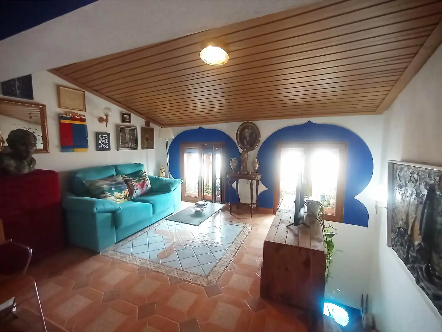 Living room of Houses for sale in Hellín  with Furnished
