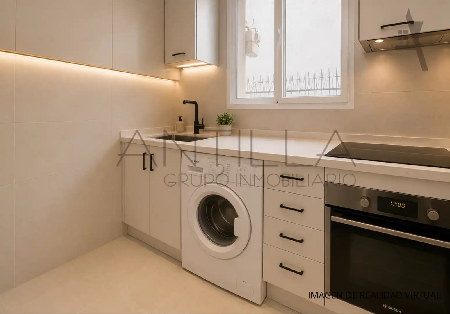 Cocina de Piso en venta en Madrid con Aire acondicionado, Calefacción y Alarma