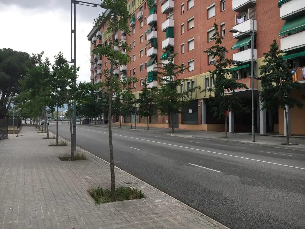 Vista exterior de Garatge en venda en Granollers