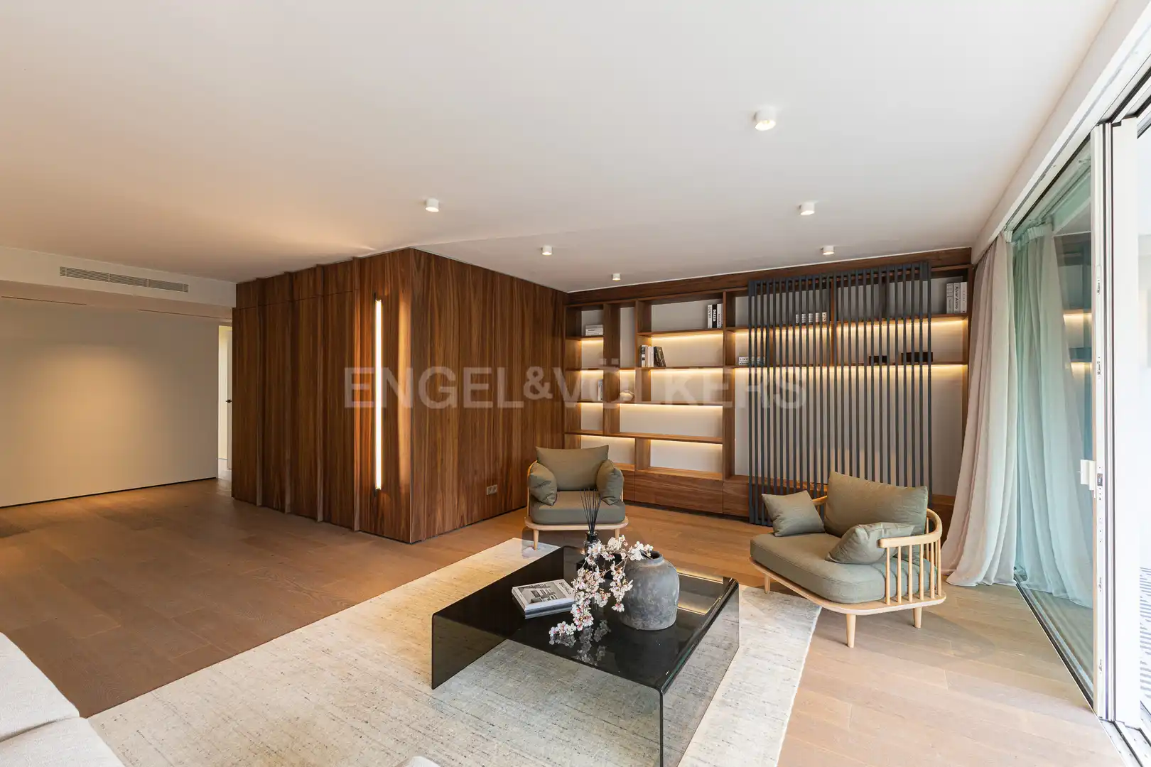 Sala de estar de Piso en venta en Barcelona con Aire acondicionado, Calefacción y Parquet