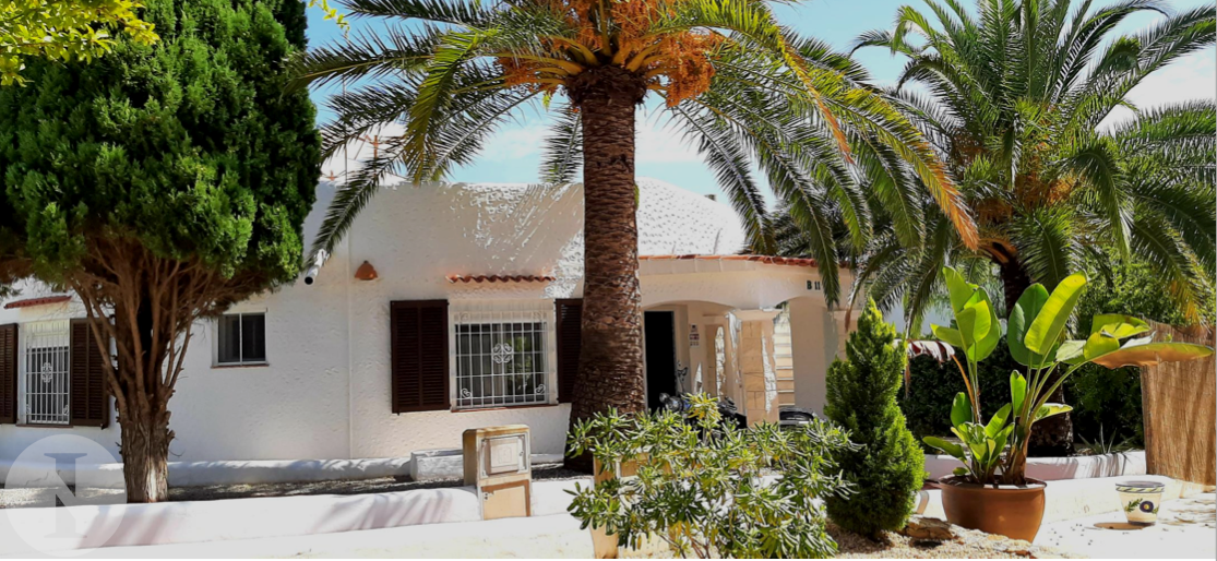Exterior view of House or chalet for sale in Sant Antoni de Portmany  with Air Conditioner, Heating and Terrace