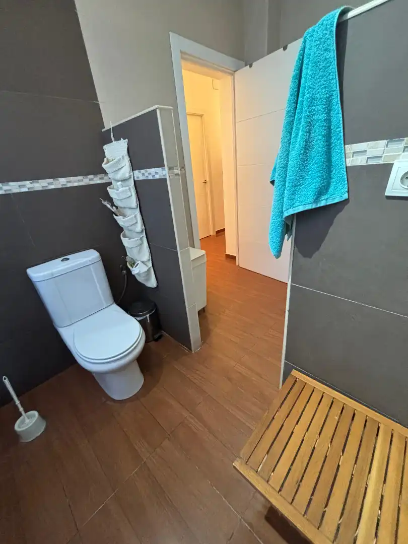 Baño de Finca rústica en venta en Almensilla con Aire acondicionado, Jardín privado y Terraza