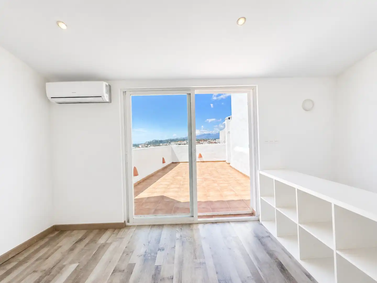 Terraza de Finca rústica en venta en Benitachell / El Poble Nou de Benitatxell con Aire acondicionado y Calefacción