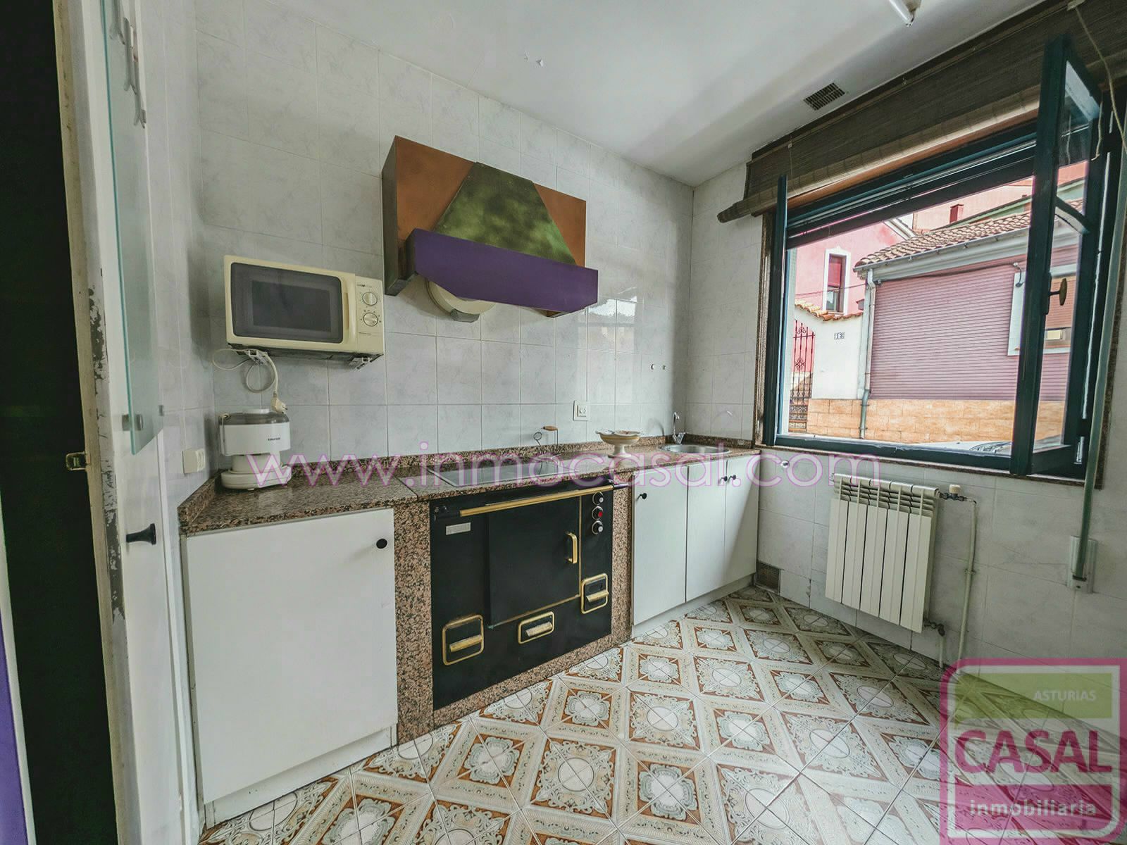 Kitchen of House or chalet for sale in Langreo  with Heating, Terrace and Storage room