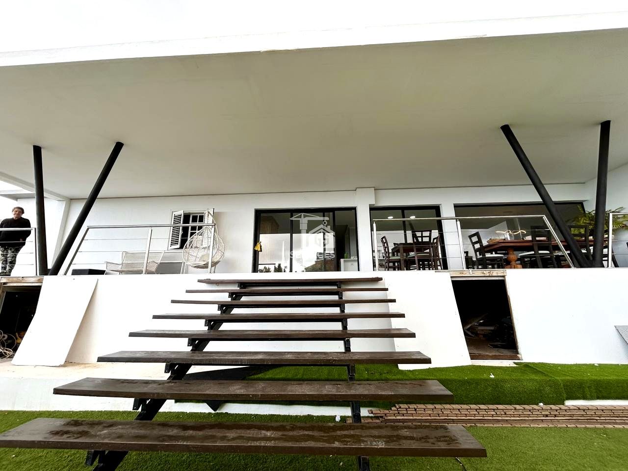 Terrace of House or chalet for sale in Arona  with Air Conditioner, Private garden and Terrace