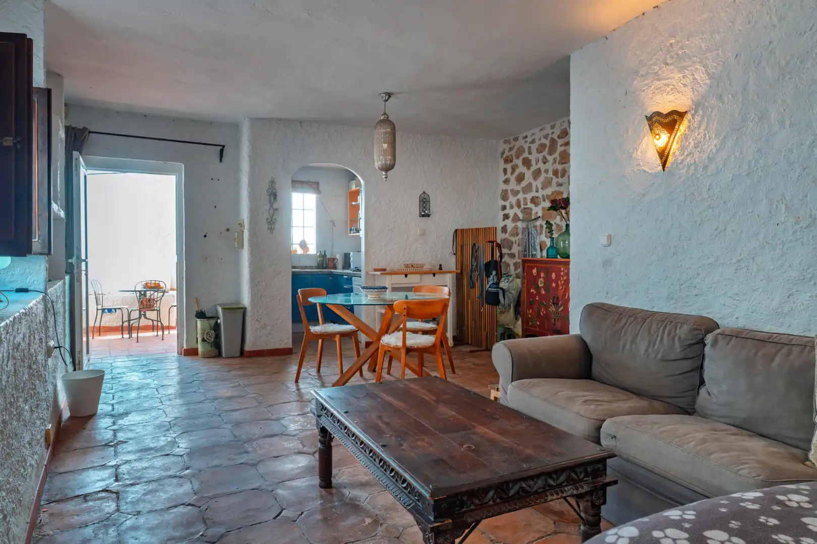 Living room of Duplexes for sale in Salobreña  with Heating, Terrace and Furnished