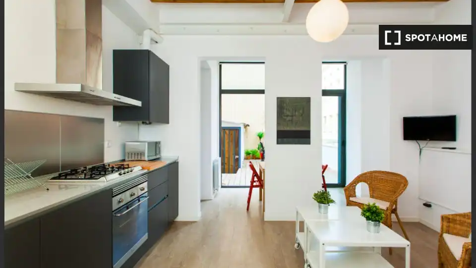 Flat with terrace to rent in Gràcia, imagen 6