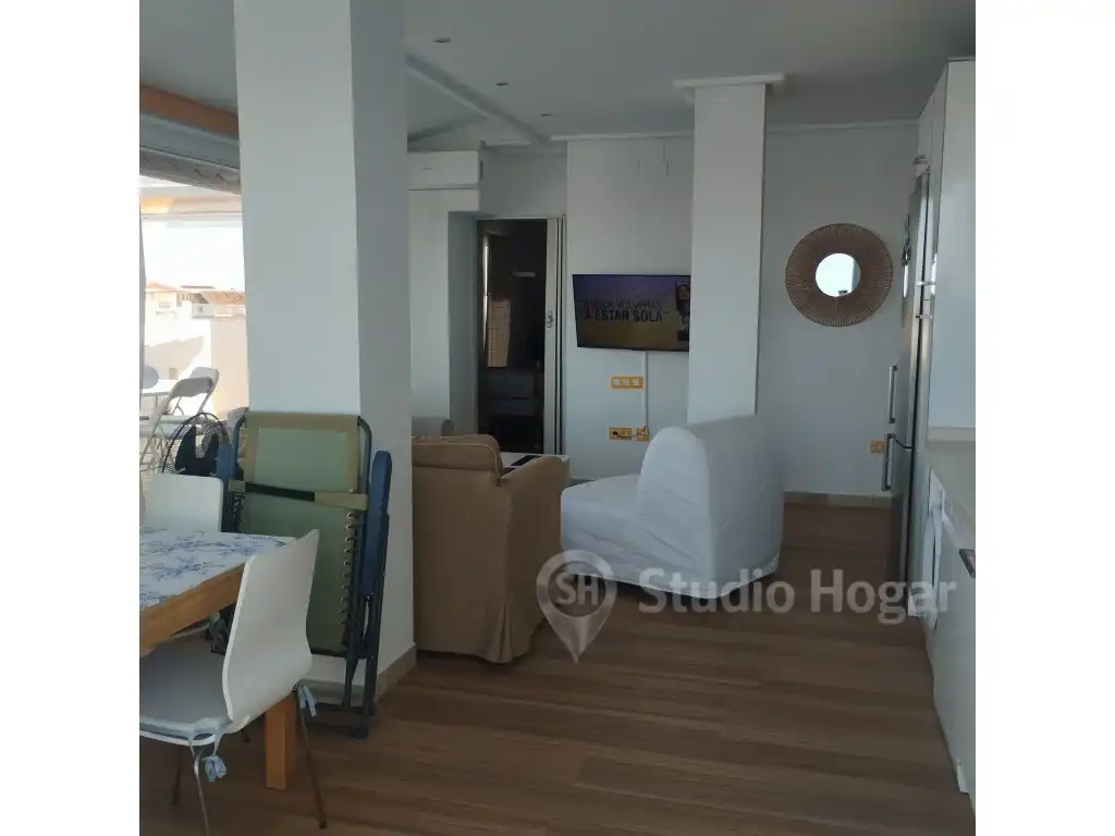 Sala de estar de Ático de alquiler en Punta Umbría