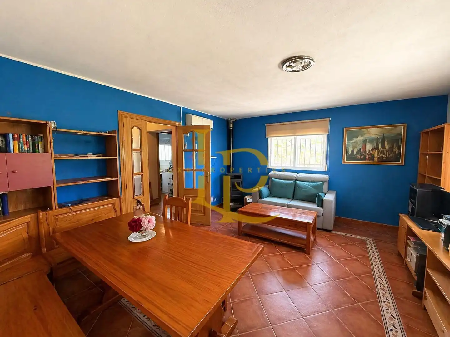 Sala de estar de Casa o chalet en venta en Trijueque con Calefacción, Jardín privado y Horno
