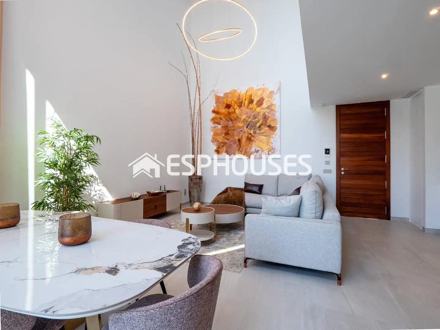 Living room of Houses for sale in Finestrat  with Air Conditioner, Terrace and Swimming Pool