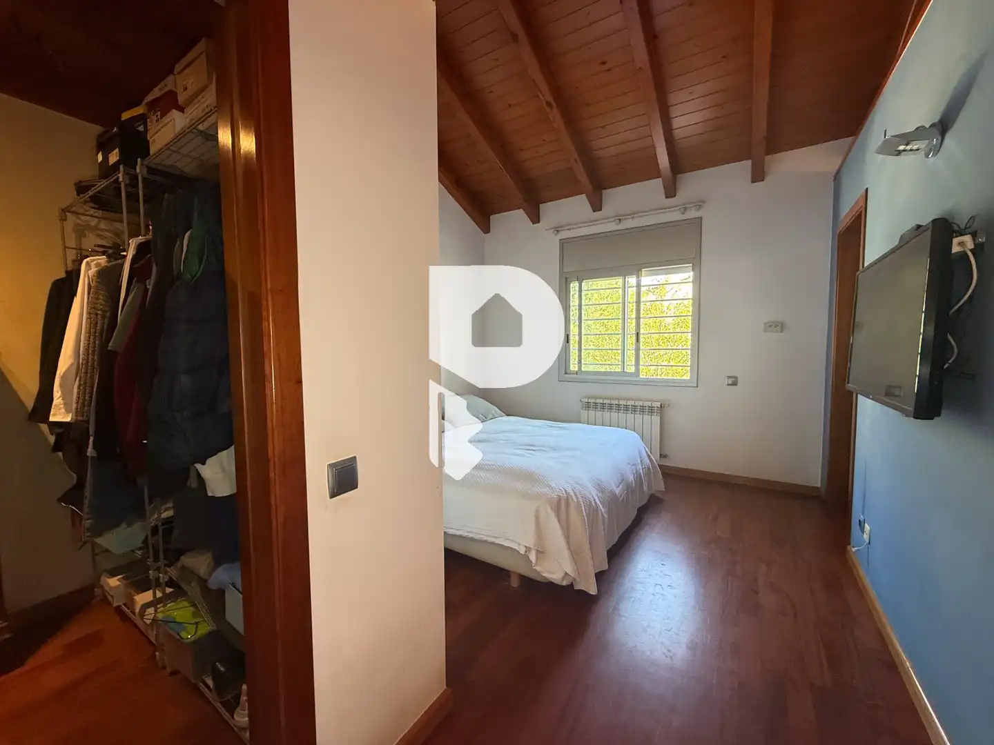 Bedroom of Houses for sale in Castelldefels  with Air Conditioner, Heating and Terrace