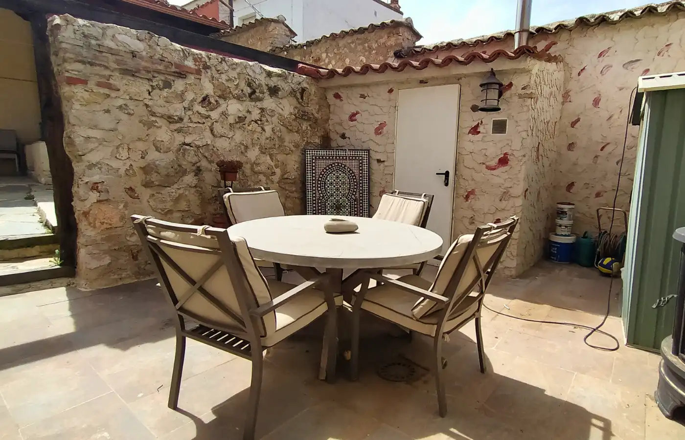 Terraza de Casa o chalet en venta en Los Santos de la Humosa con Jardín privado, Terraza y Trastero