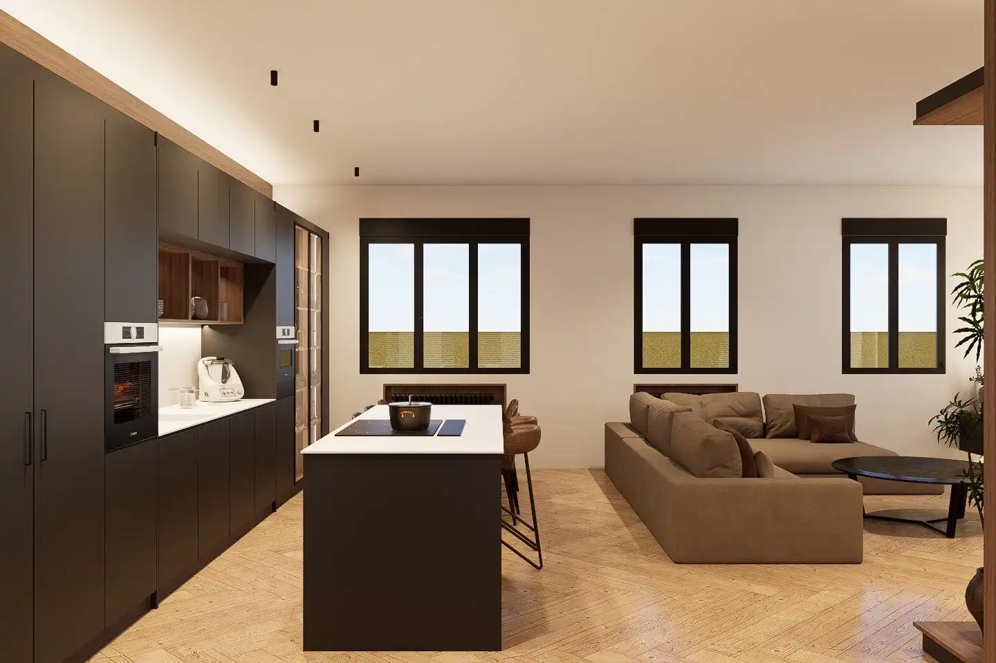Living room of Flat for sale in Oviedo   with Heating