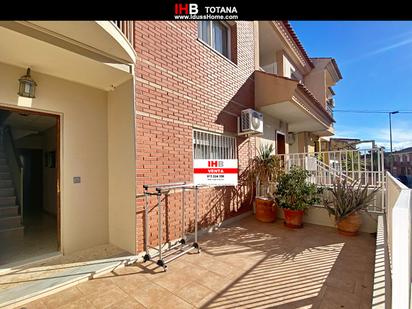 Exterior view of Single-family semi-detached for sale in Totana  with Air Conditioner, Terrace and Balcony