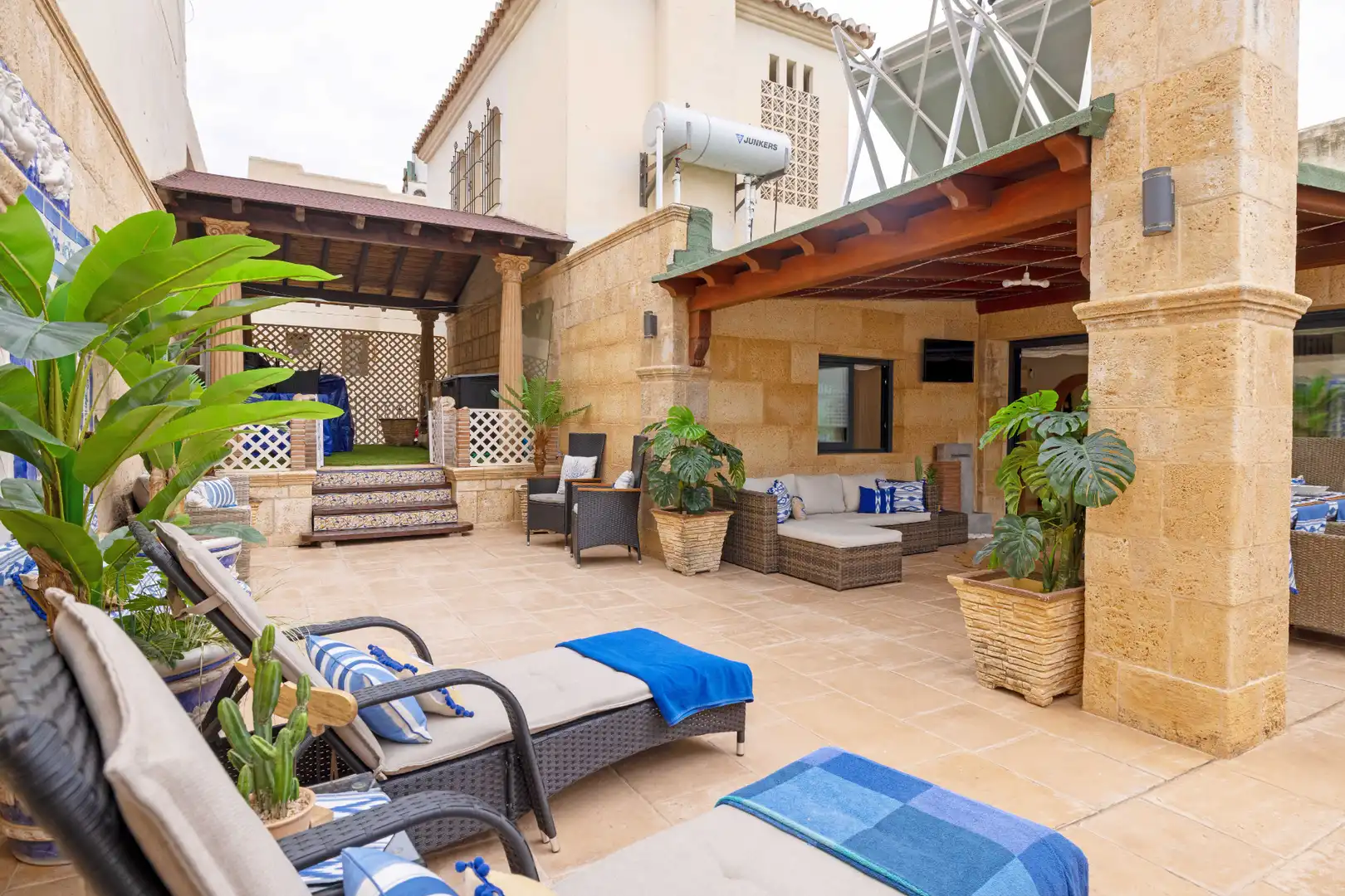 Terraza de Ático en venta en Marbella con Aire acondicionado, Calefacción y Terraza