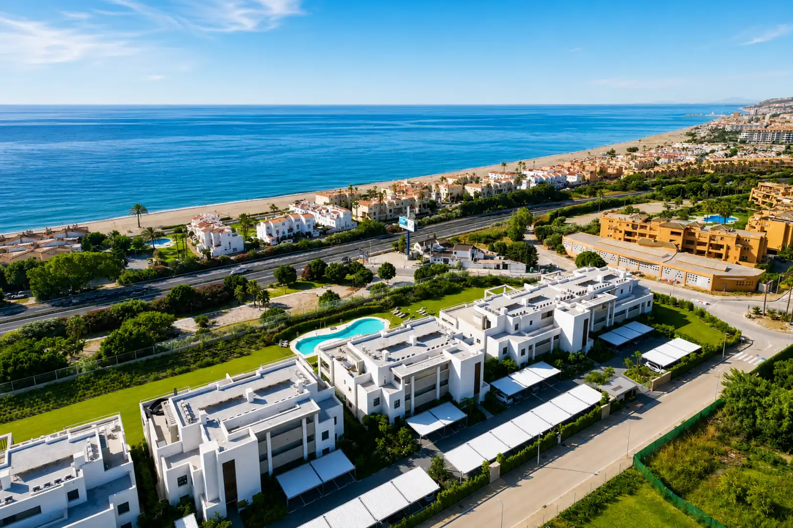 Vista exterior de Planta baja en venta en Casares con Aire acondicionado, Jardín privado y Terraza