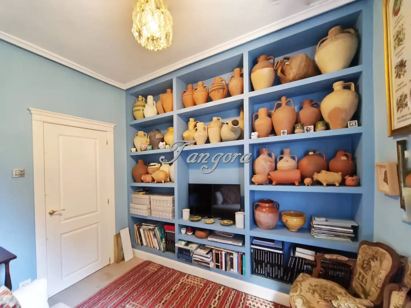 Sala de estar de Piso en venta en Getxo  con Calefacción, Parquet y Trastero