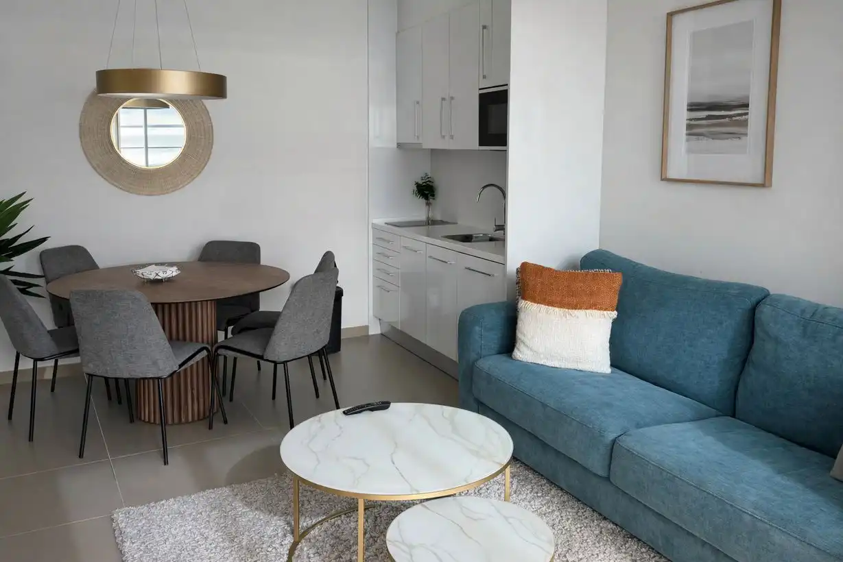 Living room of Apartments for sale in Benidorm  with Air Conditioner, Heating and Private garden
