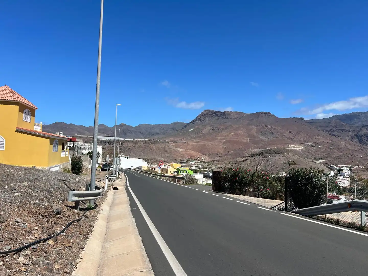 Vista exterior de Terreny en venda en La Aldea de San Nicolás 