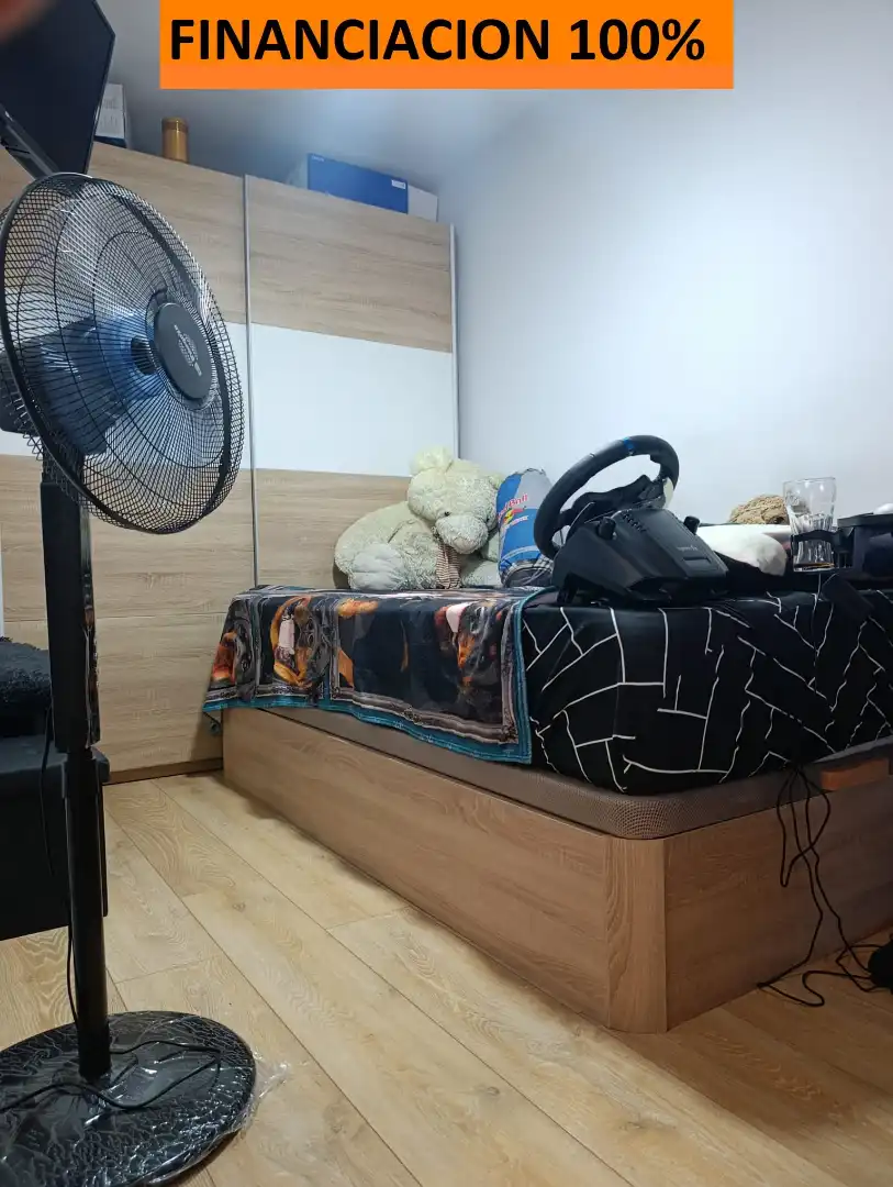Bedroom of Flat for sale in Zaragoza  with Air Conditioner, Heating and Parquet flooring