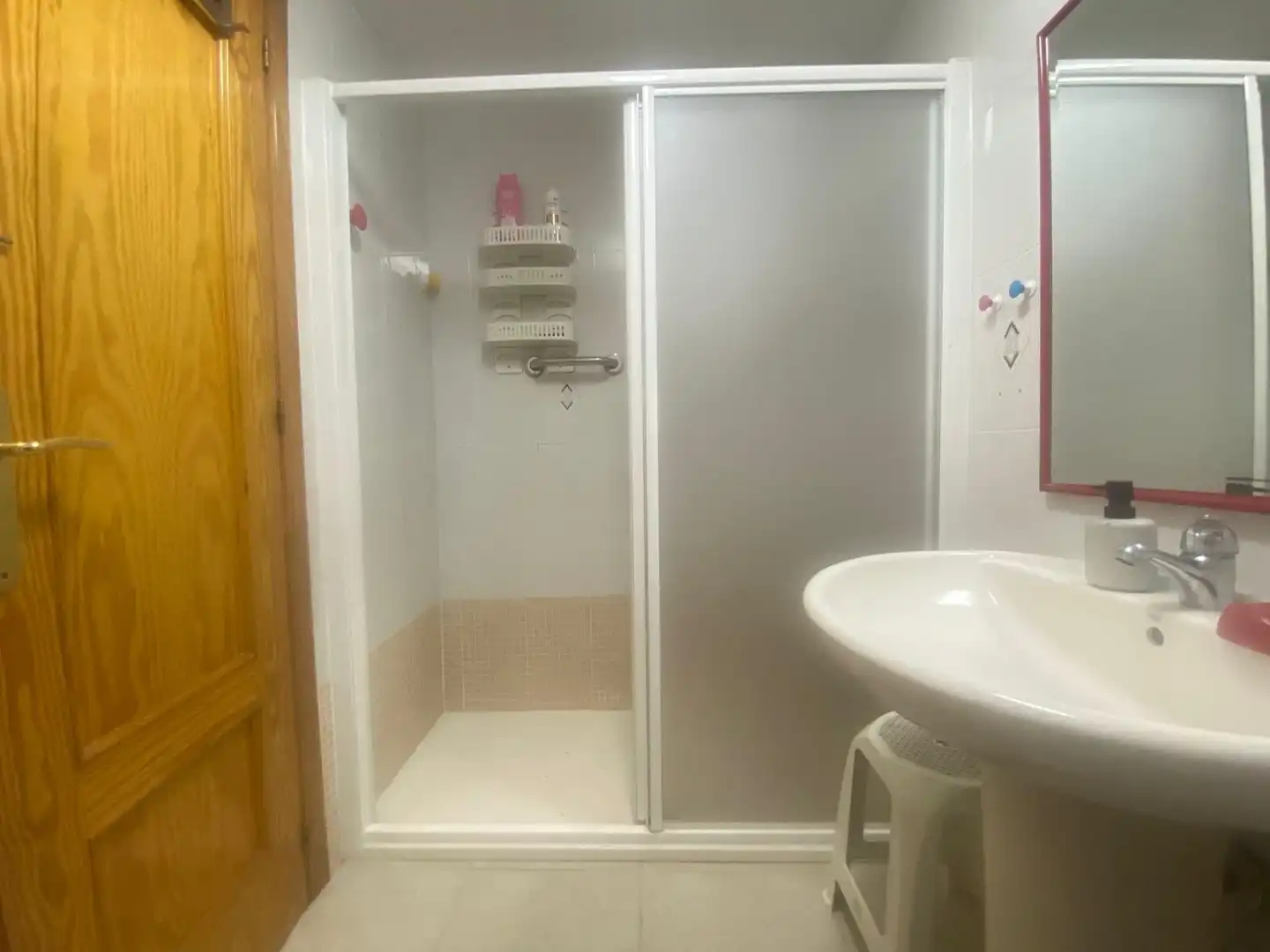 Badezimmer von Wohnung zur Miete in Águilas mit Möbliert und Balkon