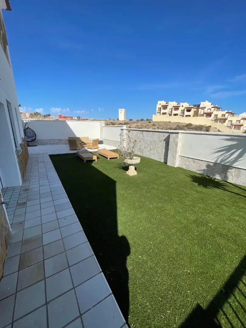 Terraza de Casa adosada en venta en Cuevas del Almanzora con Aire acondicionado, Terraza y Amueblado