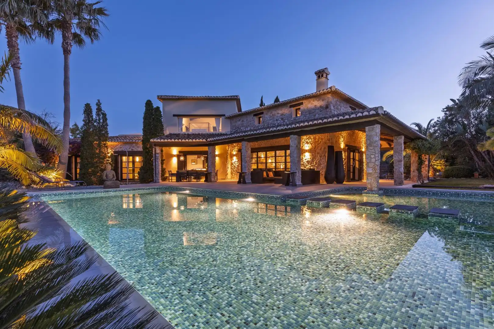 Piscina de Casa o chalet en venta en Beniarbeig con Aire acondicionado, Calefacción y Jardín privado